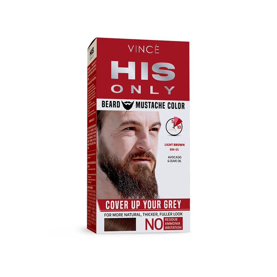 Vince Light Brown - Beard & Mustache Color (BM-05)
