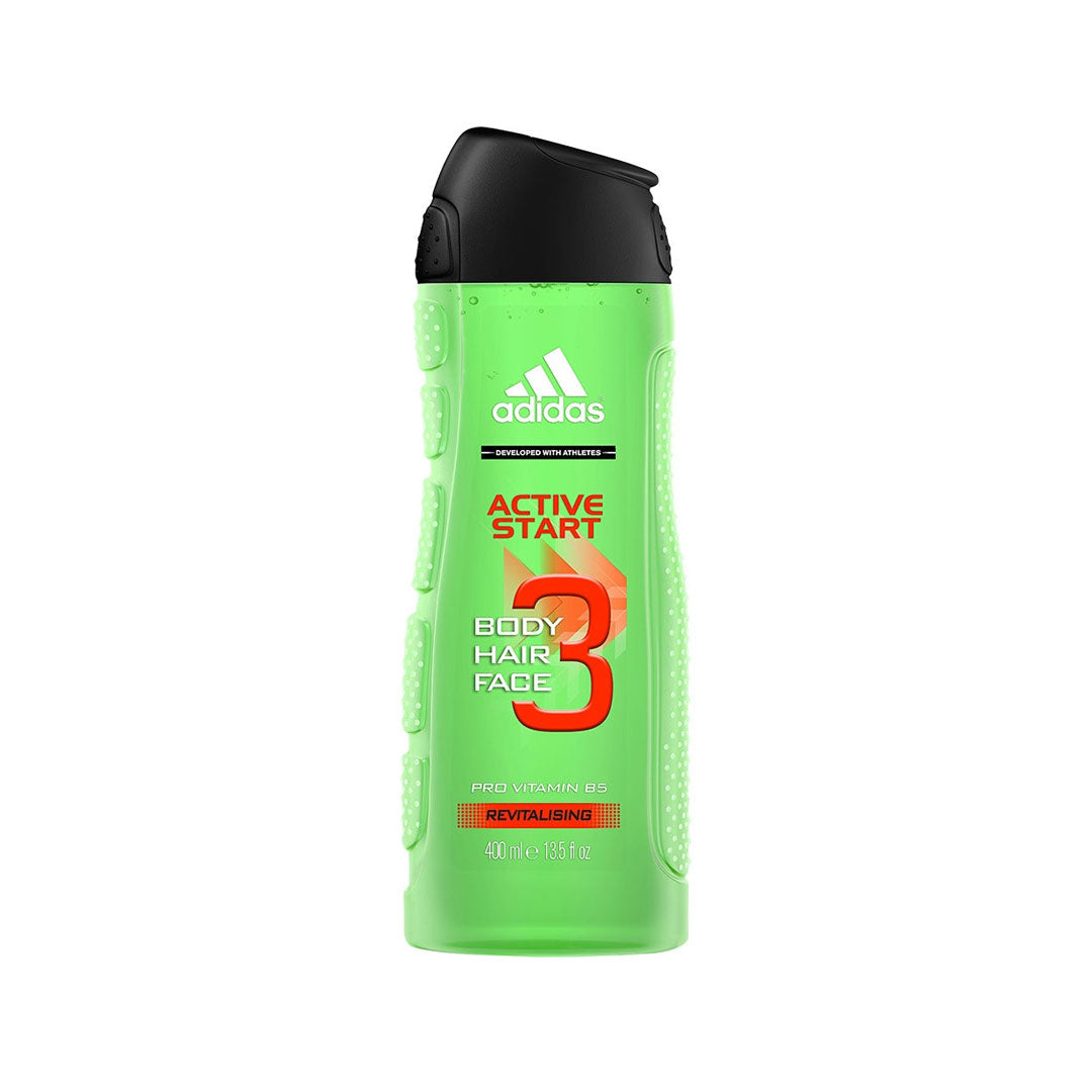 Adidas Men 3 In 1 Active Start Shower Gel 400ml Adidas  