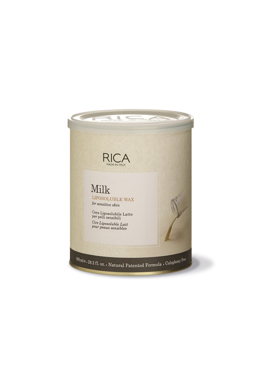 Milk liposoluble Wax 800ml Rica  