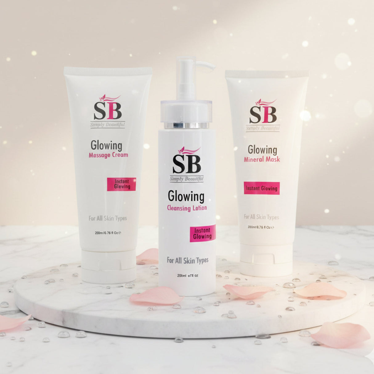 Simply Beautiful Glowing Care Set