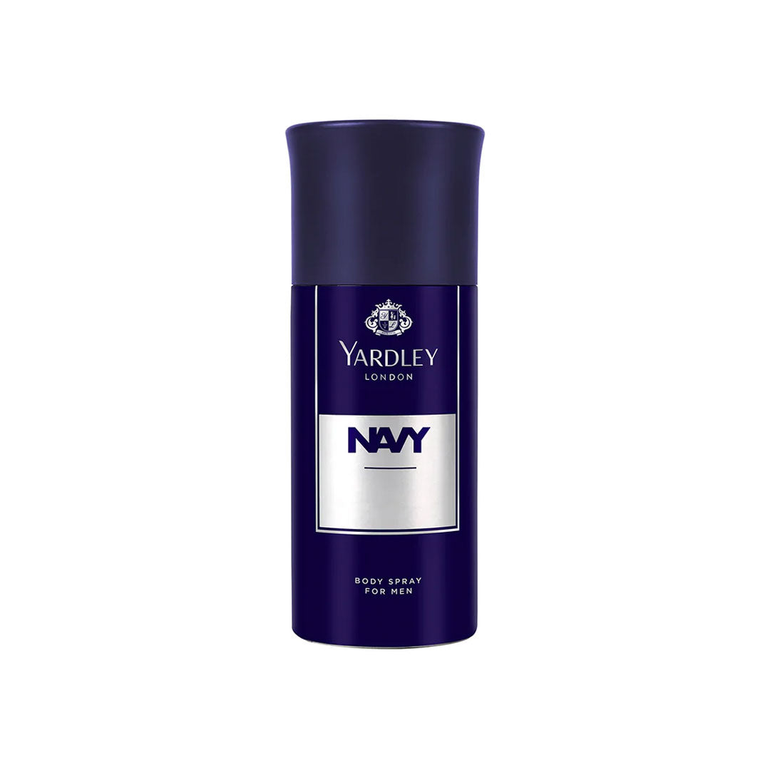 Yardley Navy Body Spray for For Men 150ml Yardley  