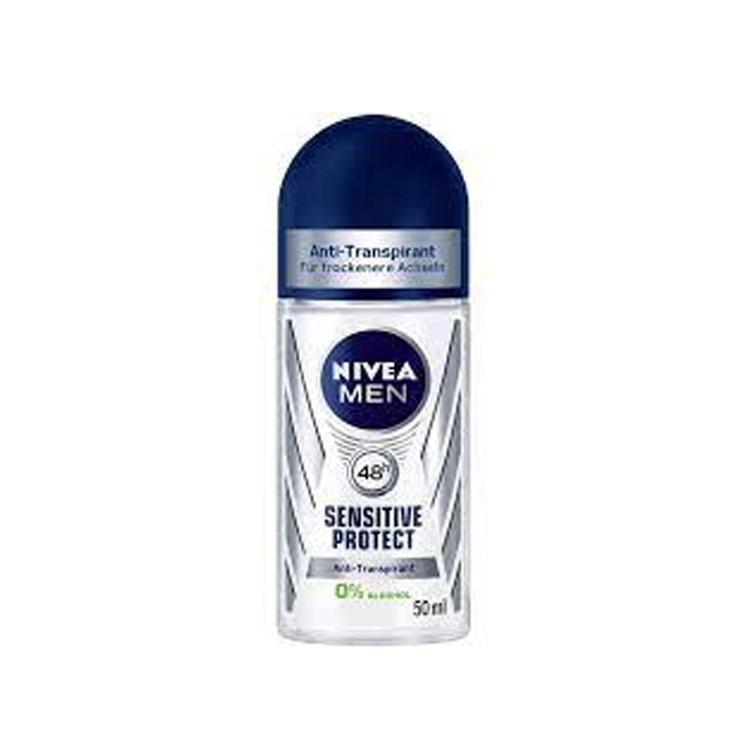 Nivea Men Sensitive Protect Anti-Perspirant Roll On 50ml Nivea  