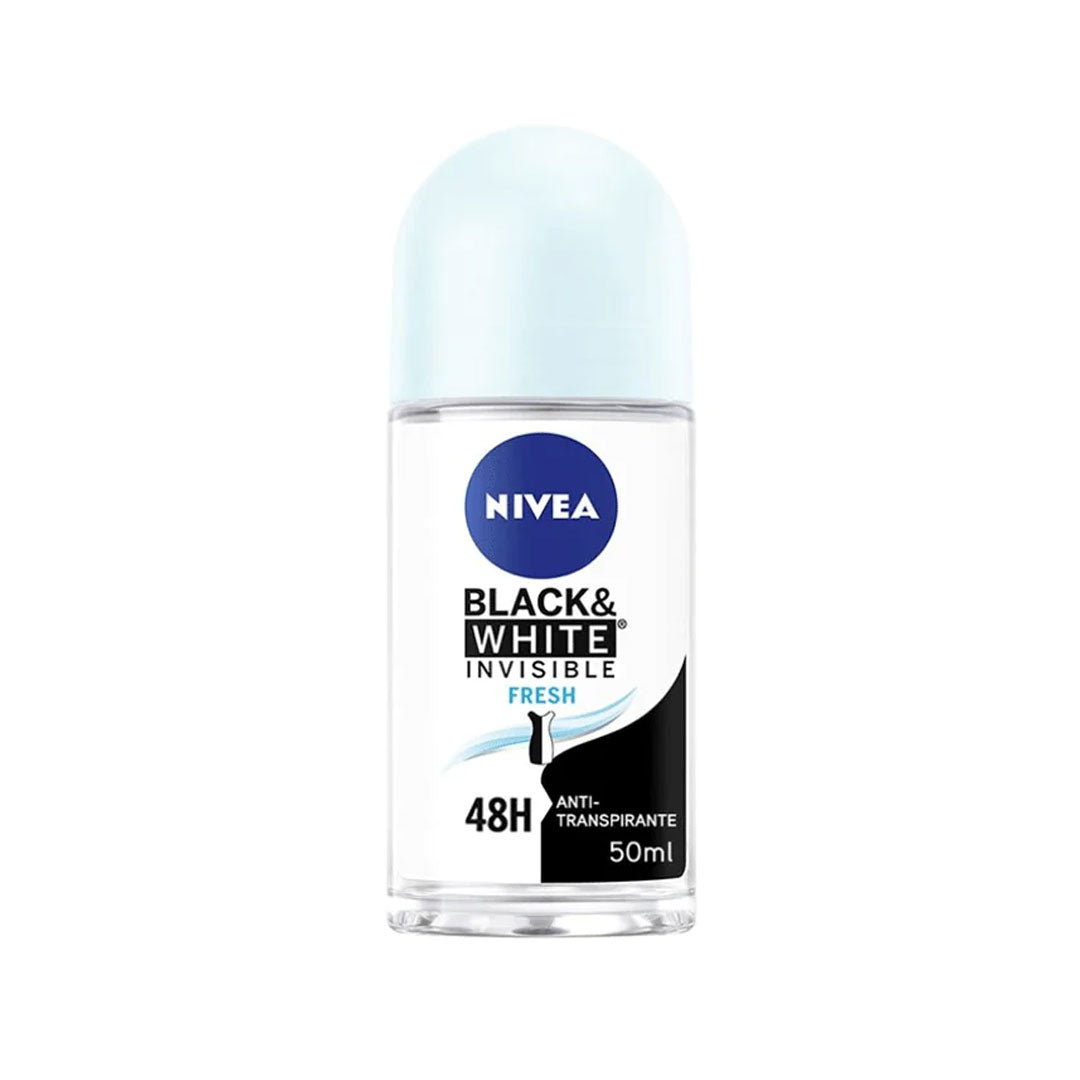 Nivea Women Invisible Black & White Fresh Deo Roll On 50ml Nivea  
