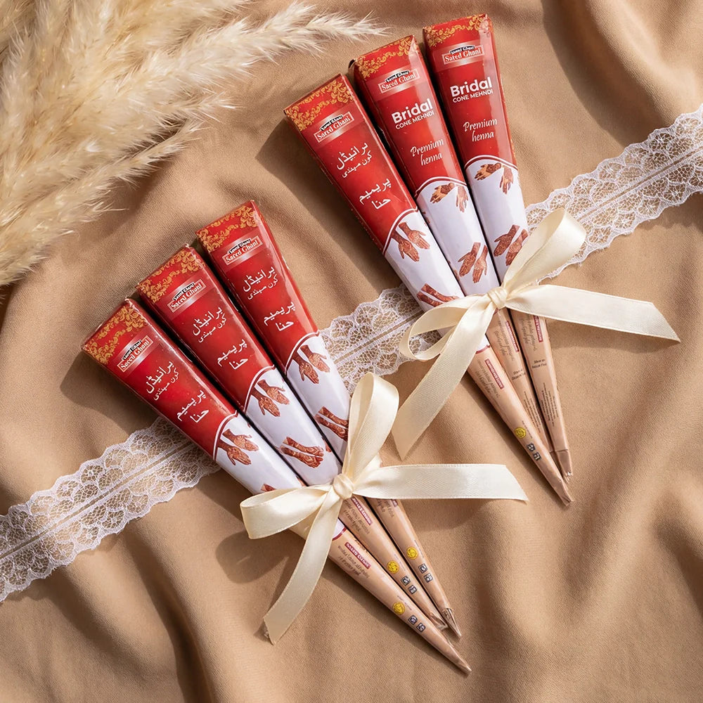 Saeed Ghani Cone Mehndi Pack of 6