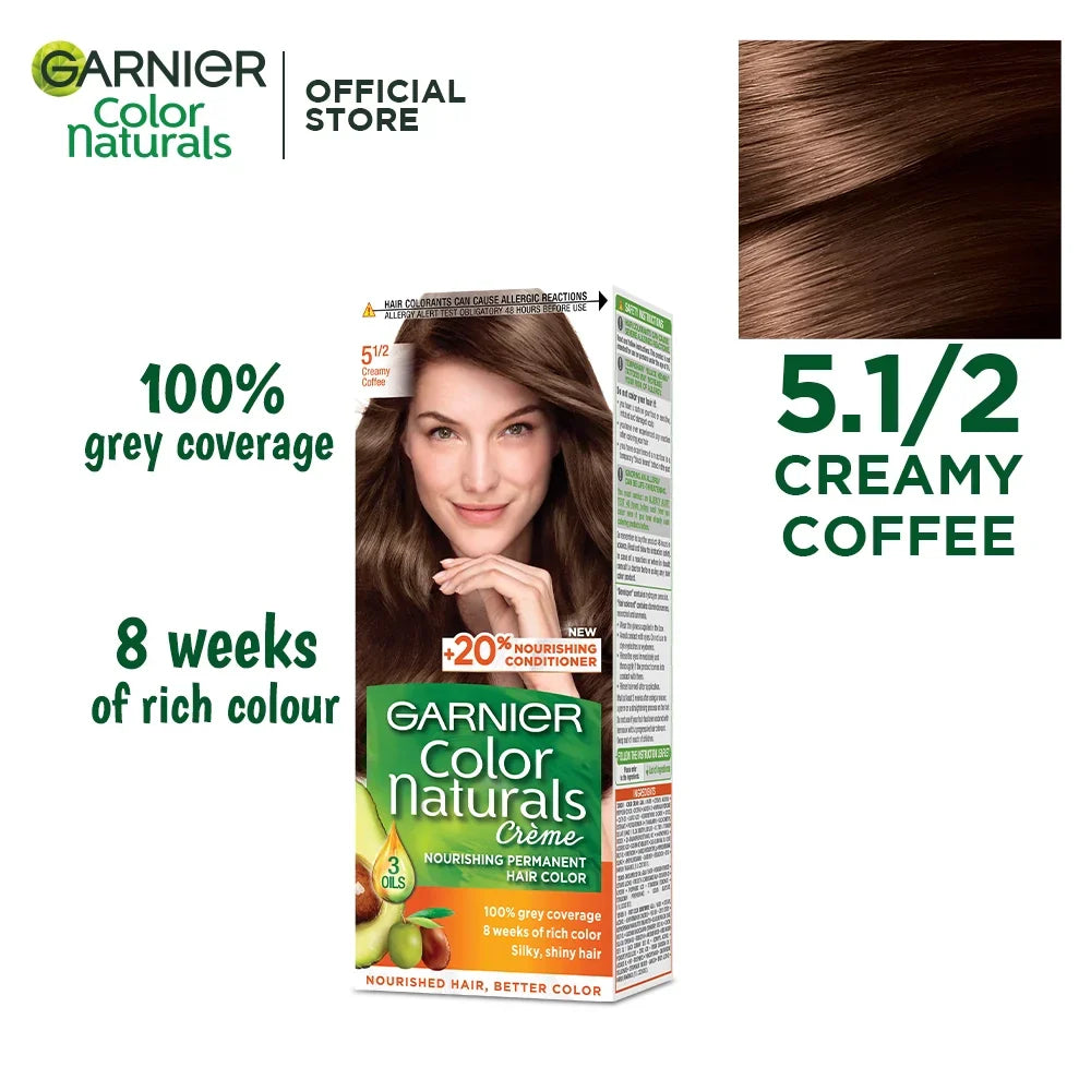 Garnier Color Naturals - 5 1/2 Creamy Coffee Garnier Color Natural  