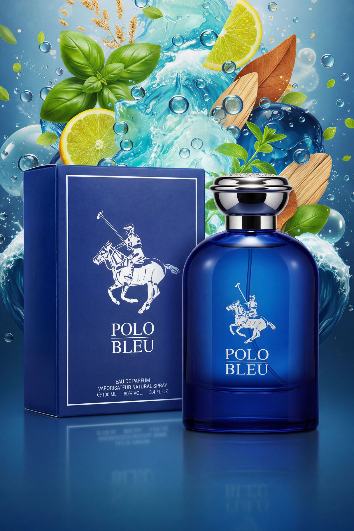 Fragrance Deluxe - Polo Bleu (100ml)