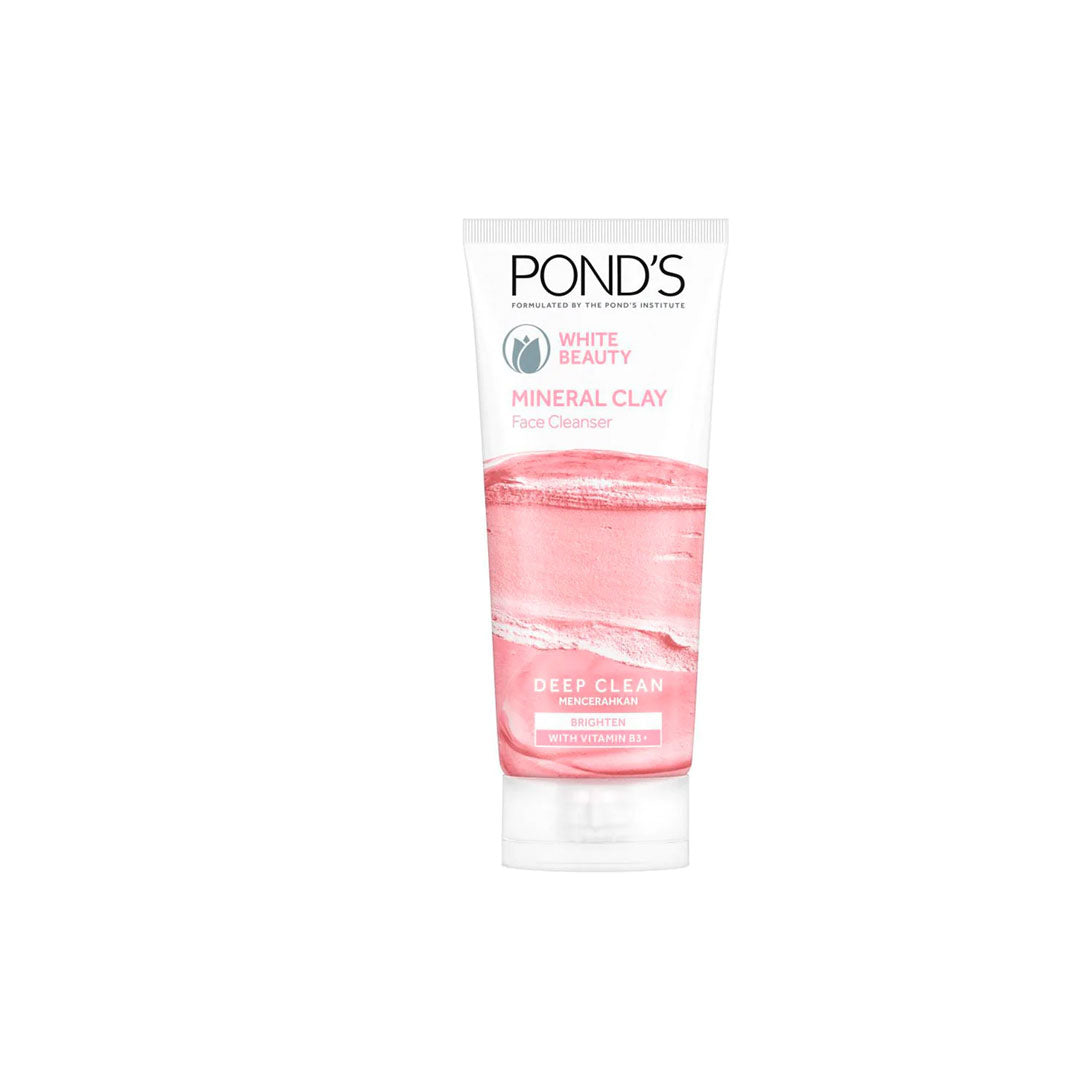 Ponds White Beauty Mineral Clay Face Cleanser 90g Ponds  