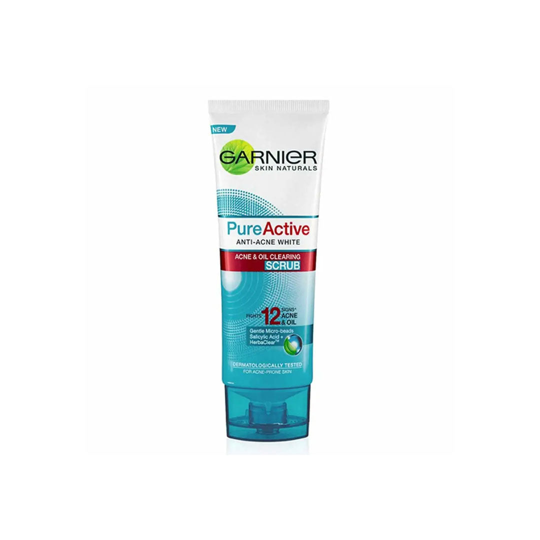 Garnier Pure Active Anti-Acne White Scrub 100ml Garnier  