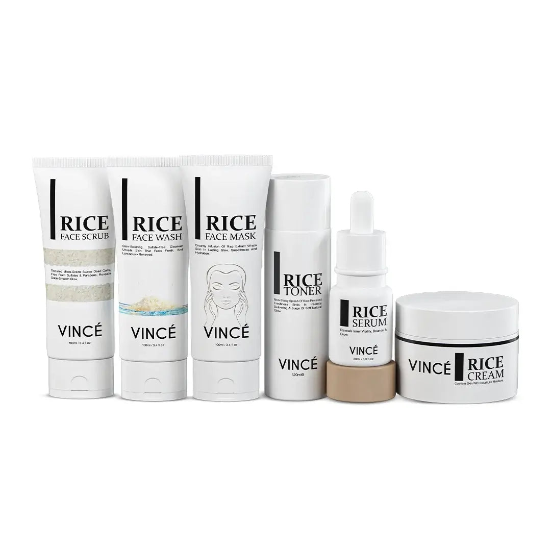 Rice Glass Glow Kit Vince Care  