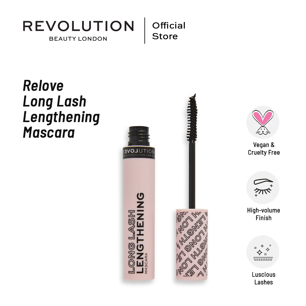 Revolution Relove Long Lash Lengthening Mascara Makeup Revolution  