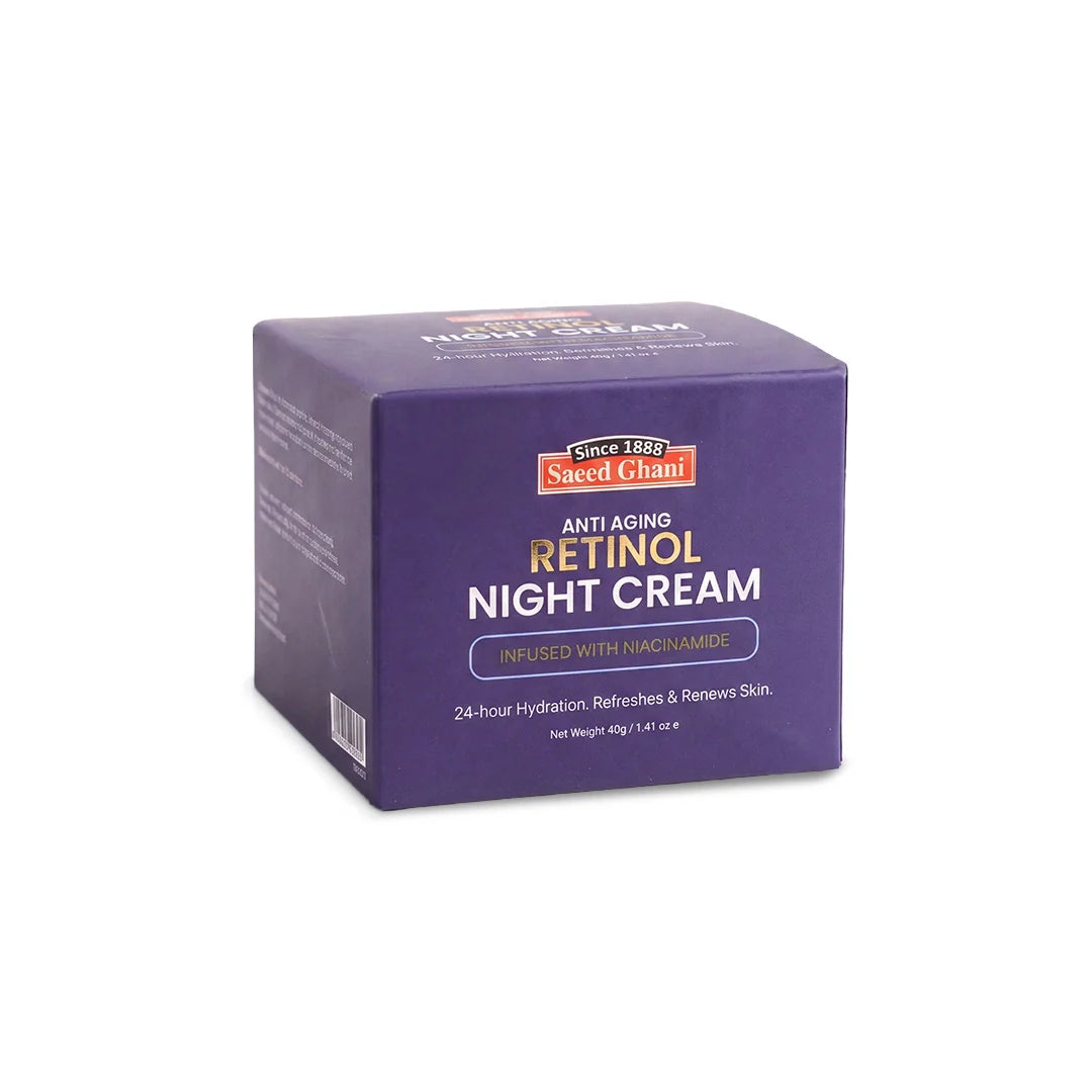 Saeed Ghani Anti Aging Retinol Night Cream
