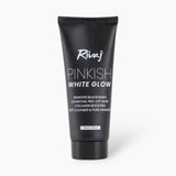 Rivaj Pinkish White Glow Charcoal Black Peel Off Mask 100ml