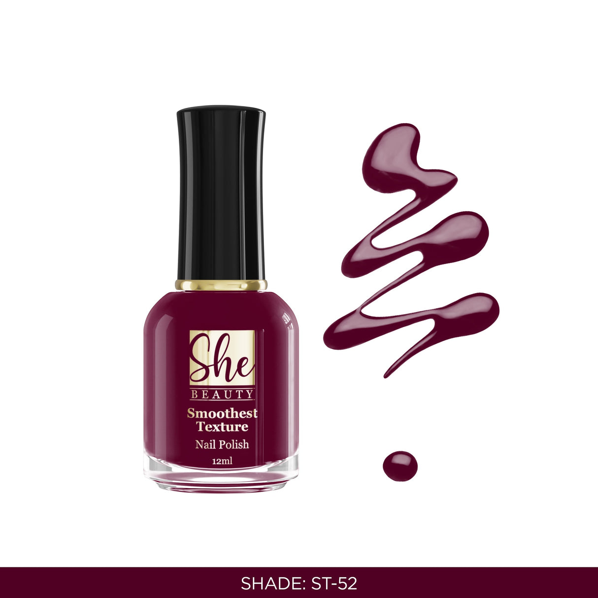 She Beauty Nail Polish - Smoothest Texture