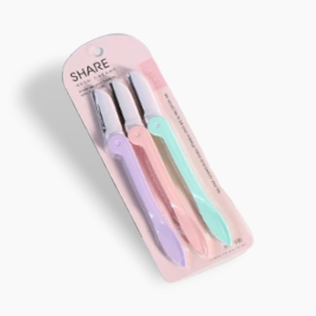 Share Tools Eyebrow Razor F3127A (Pack of 3) Share Tools  