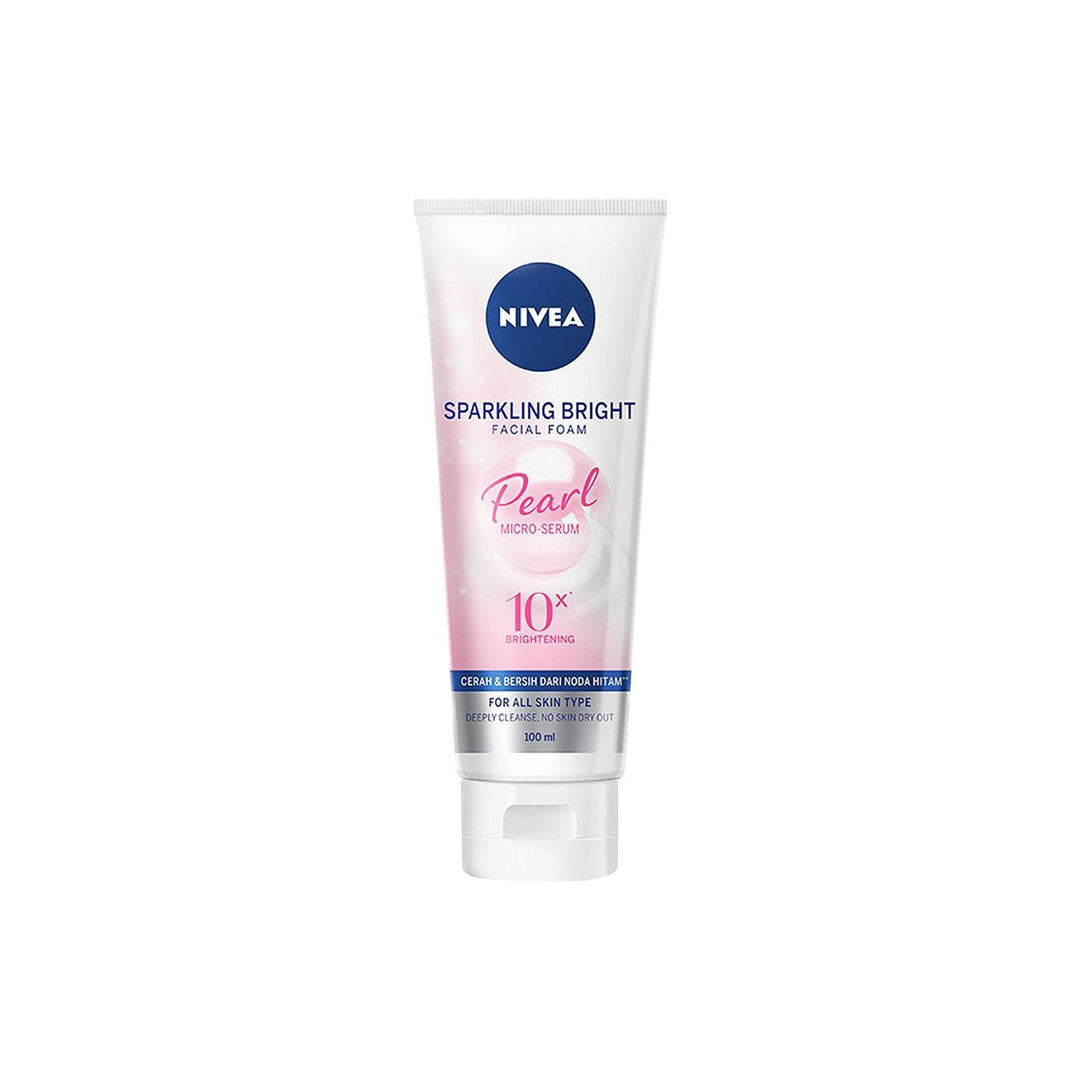 Nivea Sparkling Bright White Facial Foam 100ml Nivea  