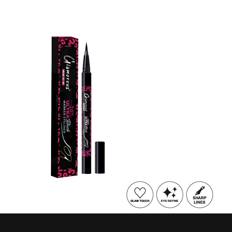 Glamorous Face Ultra Black Marker Eyeliner