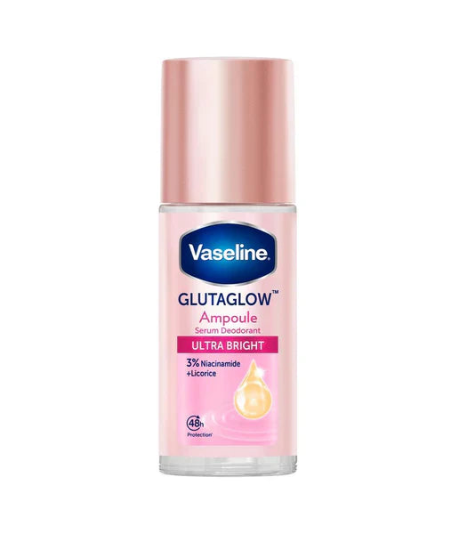 Vaseline Gluta Glow Ampoule ULTRA Bright  Deodorant Roll On,  45ml