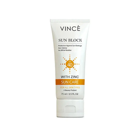 Sunblock SPF 40 Vincé Care  