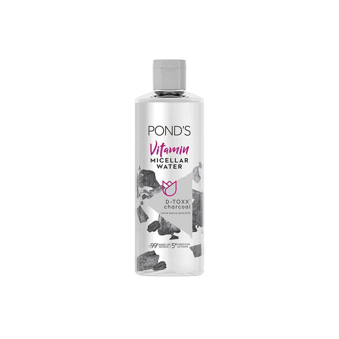 Ponds Vitamin Micellar Charcoal Cleanser Water 100ml