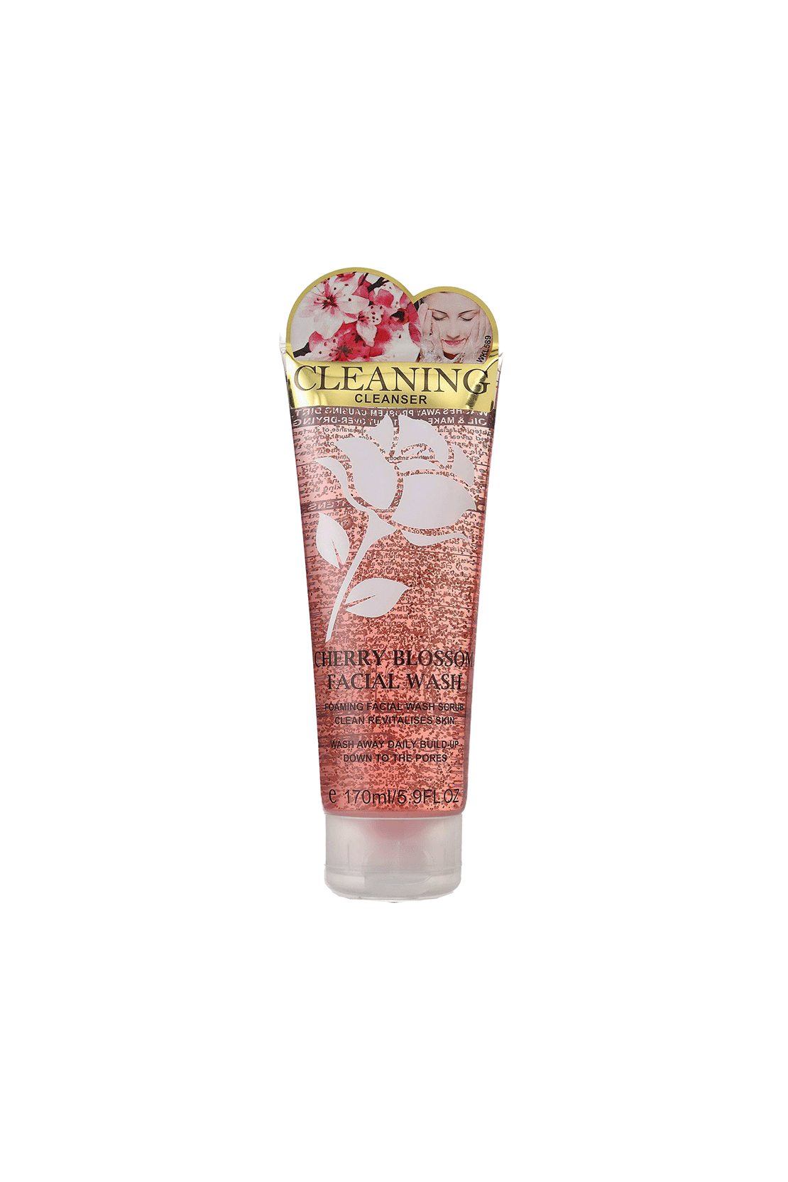 Wokali WKL589 Cherry Blossom Facial Wash Gel 170ml Wokali  