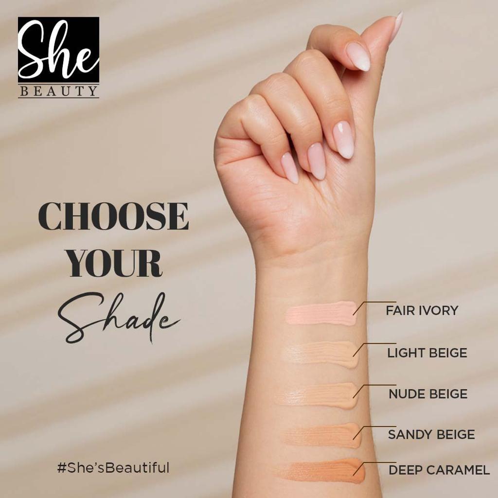 She Beauty Liquid Foundation