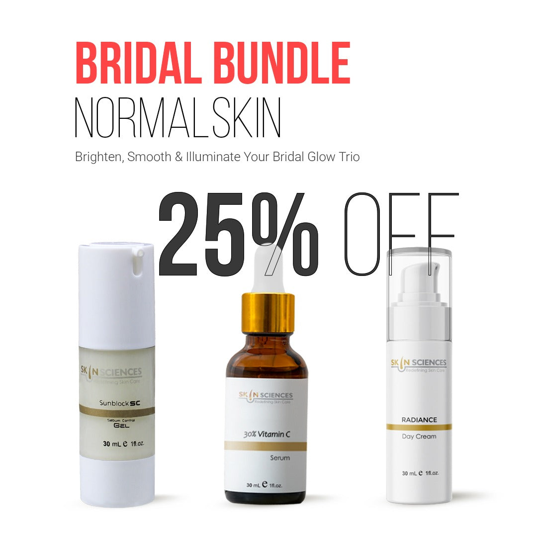 Skin Sciences Bridal Bundle For Normal Skin