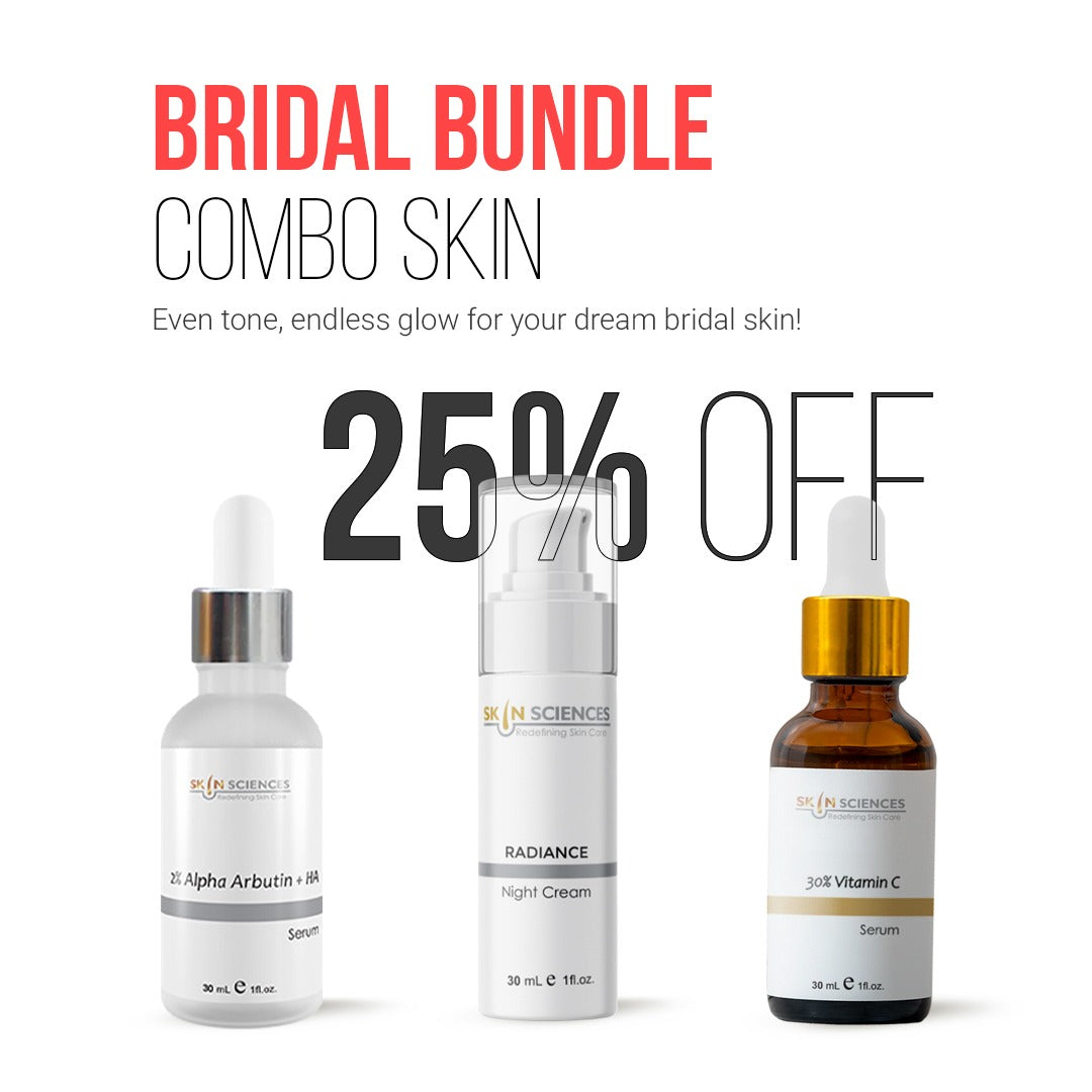 Skin Sciences Bridal Bundle For Combo Skin