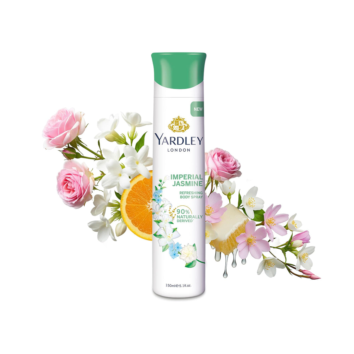 YARDLEY_IMPERIAL JASMINE BODY SPRAY 150ML (WOMEN)