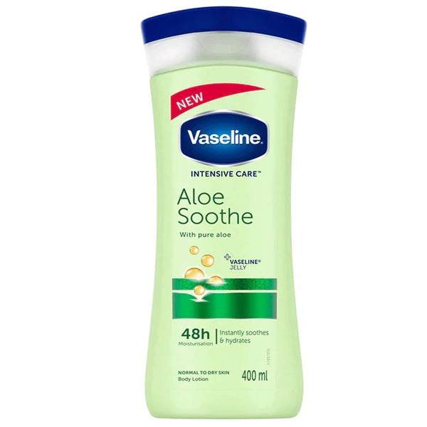 Vaseline Intensive Care Aloe Soothe Lotion, 400ml