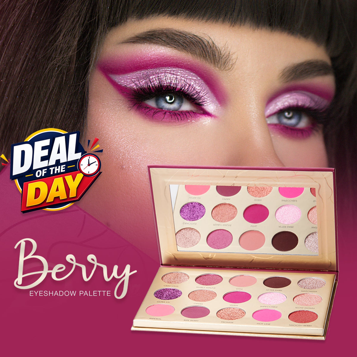 BERRY EYESHADOW PALETTE