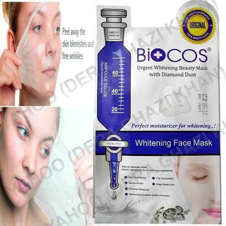Biocos Urgent Whitening Beauty Mask with Diamond Dust Biocos  