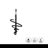 Glamorous Face Waterproof Eyebrow Pencil With Brush (2 Shades)