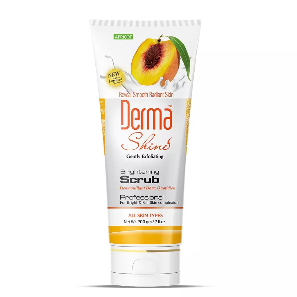 Derma Shine Apricot Scrub 200g