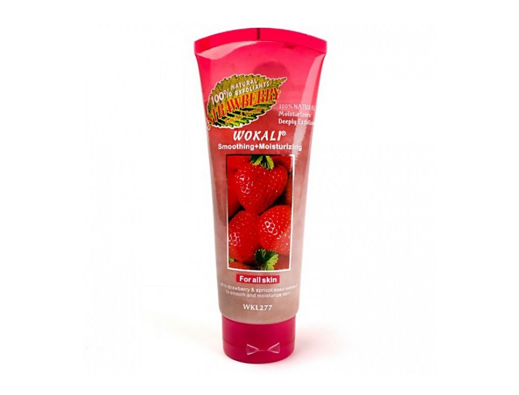 Wokali Strawberry Facial Scrub 120ml