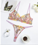 Belleza Lingerie Wire Non Padded Bra Set - 2032