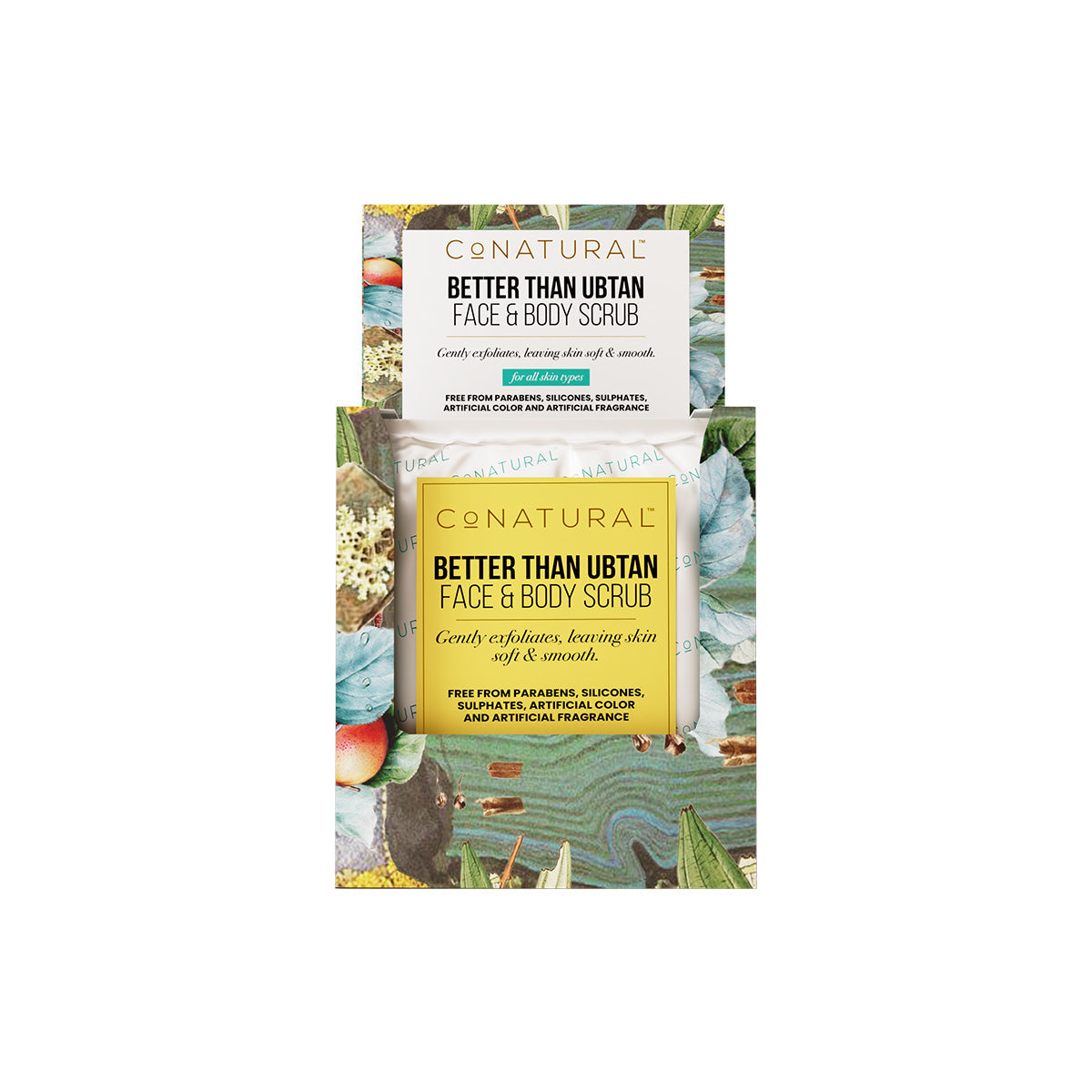 Conatural-Better Than Ubtan Face And Body Scrub 120g