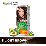 Garnier - Color Naturals Crème Hair Color - 5 Light Brown