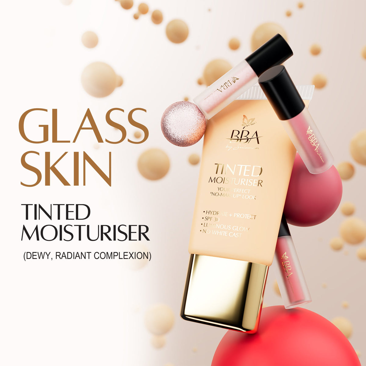 Glass Skin Tinted Moisturizer (Korean Glass Skin Kit)