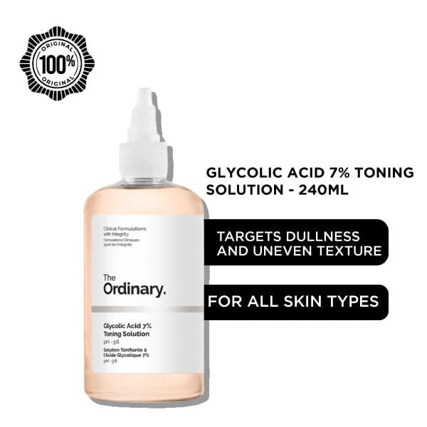 The Ordinary Glycolic Acid 7% Toning Solution - 240ml The Ordinary  