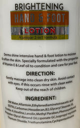 Derma Shine Brightening Hand & Foot Lotion