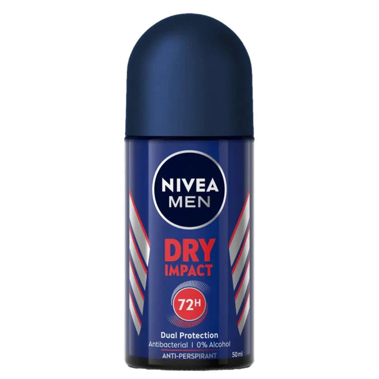 Nivea Men Dry Impact 72 Hours Dual Protection Roll on