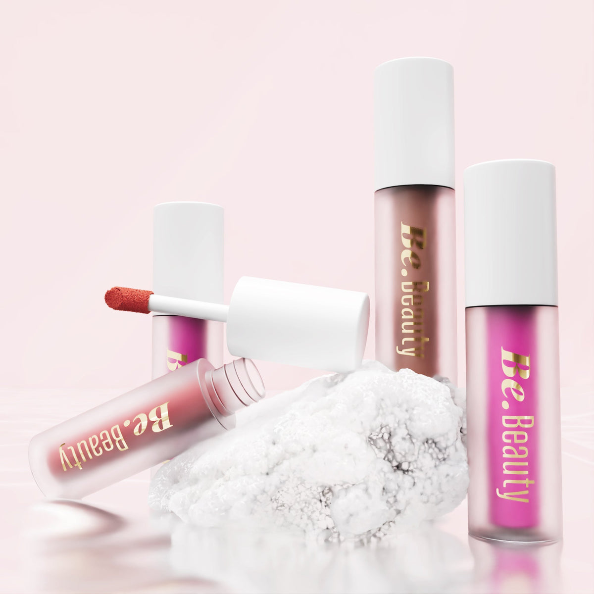 Be Beauty Pack of 4 Liquid Lipstick