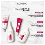 L'Oréal Excellence Crème Tripple Protection - 7U Blonde Hair Color 48ml Loreal  