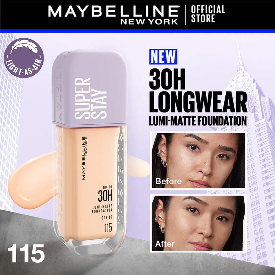 Maybelline Super Stay Luminate (115) Foundation Maybelline  