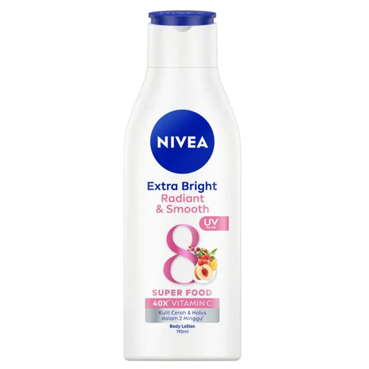 Nivea Extra Bright Radiant & Smooth Super Food Lotion 190ml