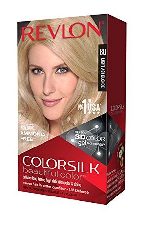 Revlon Color Silk 80 LIGHT ASH BLONDE Revlon  