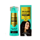Conatural-Hair Coloring Shampoo – Soft Black